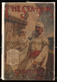 8x139 SEA HAWK Grosset & Dunlap movie edition hardcover book 1924 Rafael Sabatini's novel!