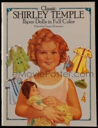 8x260 SHIRLEY TEMPLE softcover book 1986 Classic Paper Dolls in Full Color!
