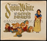 8x230 SNOW WHITE & THE SEVEN DWARFS hardcover book 1979 an illustrated story of the Disney movie!