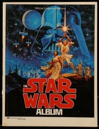 8x261 STAR WARS softcover book 1977 exclusive behind-the-scenes story of the sci-fi classic, album!