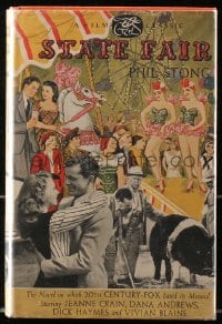 8x147 STATE FAIR Grosset & Dunlap movie edition hardcover book 1945 Jeanne Crain, Dana Andrews