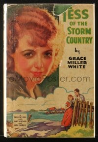 8x150 TESS OF THE STORM COUNTRY Grosset & Dunlap movie edition hardcover book 1932 Janet Gaynor
