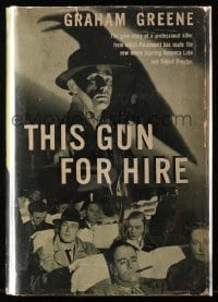 8x152 THIS GUN FOR HIRE Triangle Books movie edition hardcover book 1942 Alan Ladd, Veronica Lake!