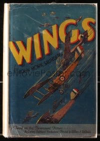 8x162 WINGS Grosset & Dunlap movie edition hardcover book 1927 Clara Bow, Buddy Rogers, Wellman