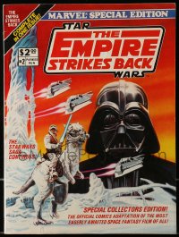 8x343 EMPIRE STRIKES BACK #2 10x14 comic book 1980 Marvel Special Edition, Bob Larkin cover art!