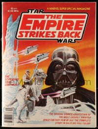 8x344 EMPIRE STRIKES BACK 8x11 comic book 1980 Marvel Super Special Magazine #16, great cover art!