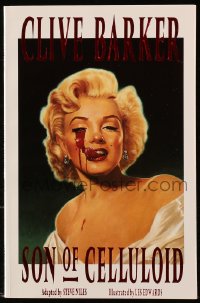 8x358 SON OF CELLULOID graphic novel 1991 Clive Barker, gruesome cover art of Marilyn Monroe!
