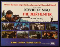 8x014 DEER HUNTER English pressbook 1979 directed by Michael Cimino, Robert De Niro, Walken!