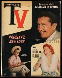 8x688 COMPLETE TV magazine May 1957 Lawrence Welk, Jayne Meadows, Tennessee Ernie Ford!