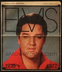 8x691 ELVIS PRESLEY magazine August 27, 1977 an illustrated biography of the King of Rock 'n' Roll!