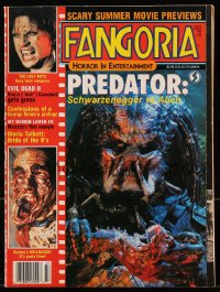 8x700 FANGORIA magazine July 1987 great cover image of the Predator, The Lost Boys, Hellraiser!