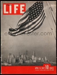 8x845 LIFE MAGAZINE magazine April 1941 New York City, A Big Spectacle in Big Pictures!