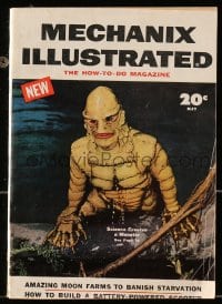 8x720 MECHANIX ILLUSTRATED magazine May 1954 Creature from the Black Lagoon, 1st Chevy Corvette!