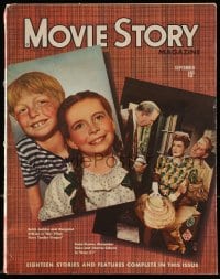 8x917 MOVIE STORY magazine September 1945 Irene Dunne, Charles Coburn, Jenkins, Margaret O'Brien