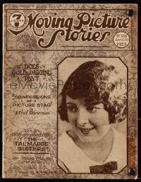 8x750 MOVING PICTURE STORIES magazine April 20, 1923 great cover portrait of Billie Dove!