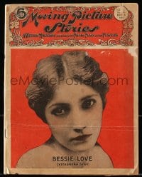 8x748 MOVING PICTURE STORIES magazine Dec 6, 1918 cover portrait of Vitagraph star Bessie Love!