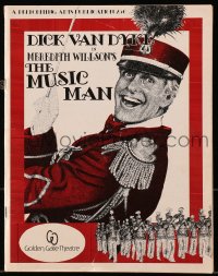 8x756 PERFORMING ARTS magazine April 1980 great cover image of Dick Van Dyke in The Music Man!