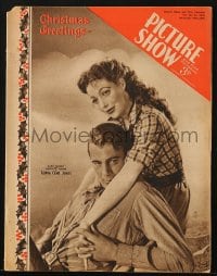8x978 PICTURE SHOW English magazine Dec 15, 1945 Loretta Young & Gary Cooper in Along Came Jones!