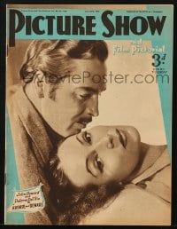 8x967 PICTURE SHOW English magazine June 22, 1940 John Howard & Dolores Del Rio in Arouse & Beware!