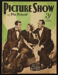 8x973 PICTURE SHOW English magazine October 10, 1942 Norma Shearer, Robert Taylor, George Sanders!