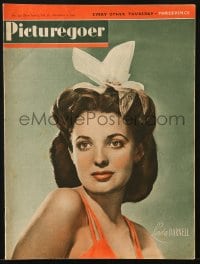 8x985 PICTUREGOER English magazine November 1, 1941 great cover portrait of sexy Linda Darnell!