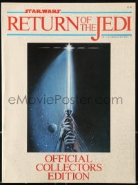 8x770 RETURN OF THE JEDI magazine 1983 official collectors edition, filled with many color images!