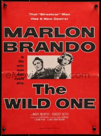 8x671 WILD ONE 12x15 pressbook cover 1953 Laszlo Benedek, images of Marlon Brando, Murphy!