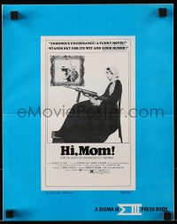 8x536 HI MOM! pressbook 1970 early Robert De Niro, Brian De Palma