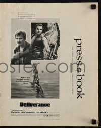 8x501 DELIVERANCE pressbook 1972 Jon Voight, Burt Reynolds, Ned Beatty, John Boorman classic!