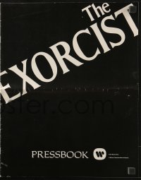 8x515 EXORCIST pressbook 1974 William Friedkin, Max Von Sydow, William Peter Blatty horror classic!