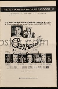 8x524 GAY PURR-EE pressbook 1962 Judy Garland, Robert Goulet, Red Buttons, cartoon cats!