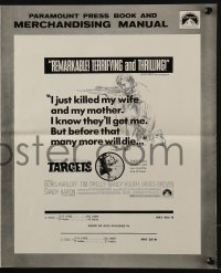 8x632 TARGETS pressbook 1968 Boris Karloff, directed by Peter Bogdanovich, sniper on the loose!