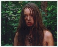 8y542 CAMILLE KEATON signed color 8x10 REPRO still 2000s the star of I Spit On Your Grave!