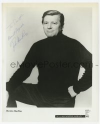 8y746 GORDON MACRAE signed 8x10 REPRO still 1980s great publicity portrait of the actor/singer!