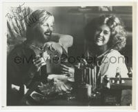 8y776 JANE FONDA signed 8x10 REPRO still 1980s close up laughing with Jon Voight in Coming Home!