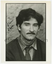 8y821 KEVIN KLINE signed 8x10.25 REPRO still 1980s great head & shoulders portrait of the actor!