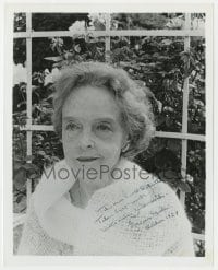 8y838 LILLIAN GISH signed 8x10 REPRO still 1979 great close portrait late in her career!