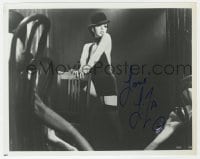 8y844 LIZA MINNELLI signed 8x10 REPRO still 1980s classic image performing on stage in Cabaret!