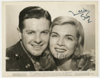 8y255 LIZABETH SCOTT signed 8x10.25 still 1946 smiling portrait with Bob Cummings in You Came Along!
