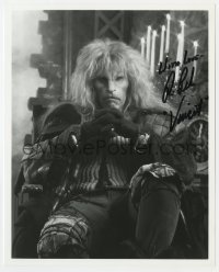 8y942 RON PERLMAN signed 8x10 REPRO still 1990s as Vincent in TV's Beauty and the Beast!