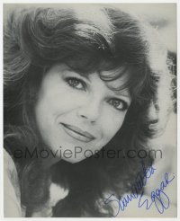 8y950 SAMANTHA EGGAR signed 8x10 REPRO still 1980s super close portrait of the English actress!