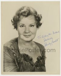 8y954 SHIRLEY BOOTH signed 8.25x10 REPRO still 1970s pensive portrait of TV's Hazel!