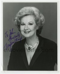 8y989 VIRGINIA MAYO signed 8x10 REPRO still 1980s great smiling portrait later in her career!