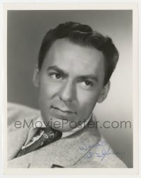 8y999 WOODY HERMAN signed 8x10 REPRO still 1950s head & shoulders portrait of the Big Band leader!