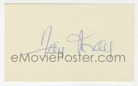 8y425 FAY WRAY signed 3x5 index card 1970s it can be framed with included vintage 1931 still!