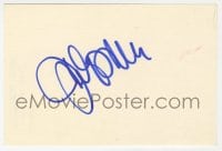 8y448 JOELY FISHER signed 4x6 index card 1980s it can be framed & displayed with a repro still!