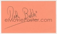 8y482 RALPH BAKSHI signed 3x5 index card 1980s it can be framed & displayed with a repro still!
