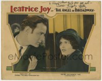 8y006 ANGEL OF BROADWAY signed LC 1927 by Leatrice Joy, who is talking to Victor Varconi!