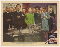 8y012 LADY IN THE LAKE signed LC #5 1947 by Audrey Totter, murder suspects at Christmas Eve party!