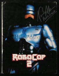 8y049 NANCY ALLEN signed presskit w/ 11 stills 1990 great images from Robocop 2!